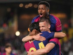 Barcelona Menang Tipis, Gelar La Liga Semakin Dekat!